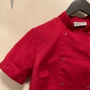 Checked Out Pink Chef Uniform Top